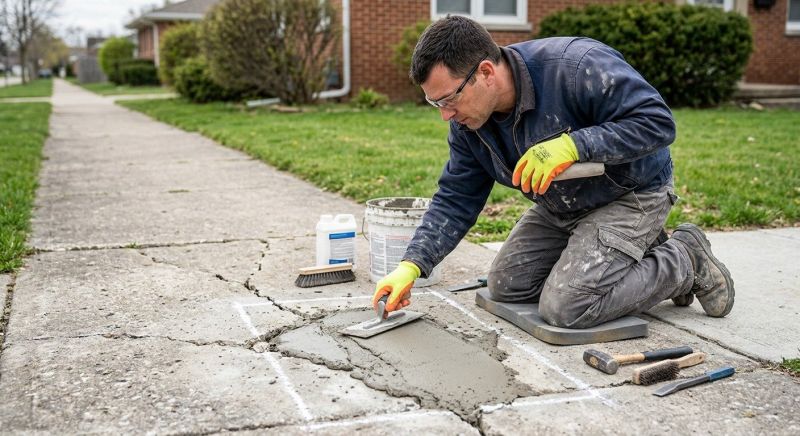 Cement Sidewalk Replacement Service