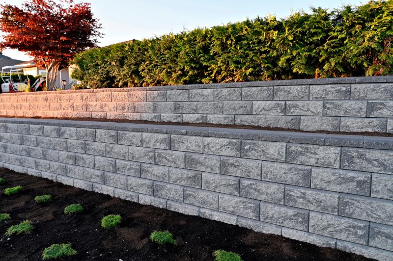Concrete Retaining Wall Installation