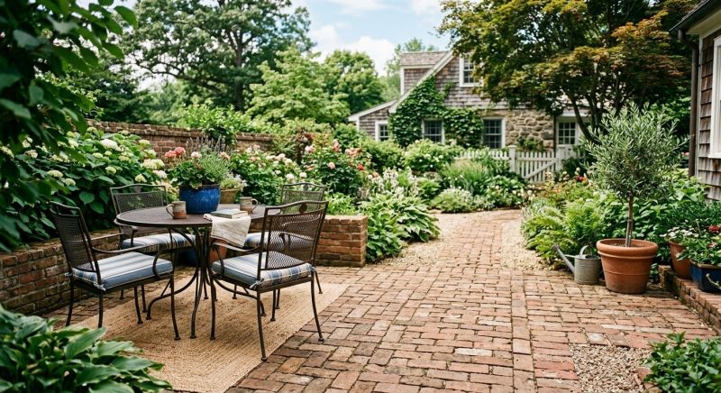 Patio Brick Installation in Norwalk, CT