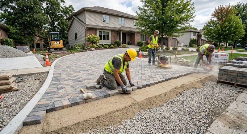 Paver Driveway Installation in Saint George, UT