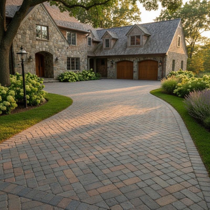 Stone Driveway Construction in Aurora, CO